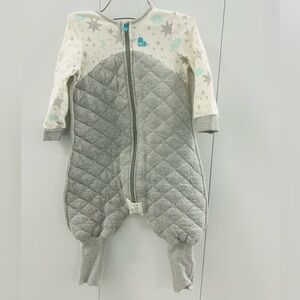 Love to Dream Extra Warm Toddler Sleep Suit (24-36 M), Wearable Blanket, Grey